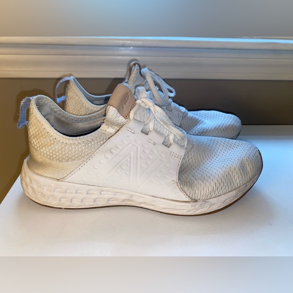 New Balance sneakers size 10 all white - Picture 2 of 4